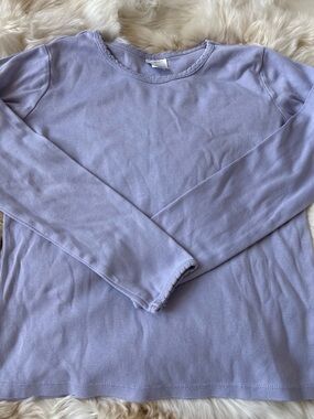 Hanna Andersson Lavender Crewneck Top